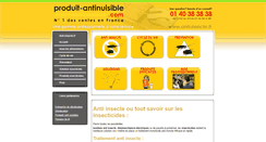 Desktop Screenshot of anti-insecte.fr